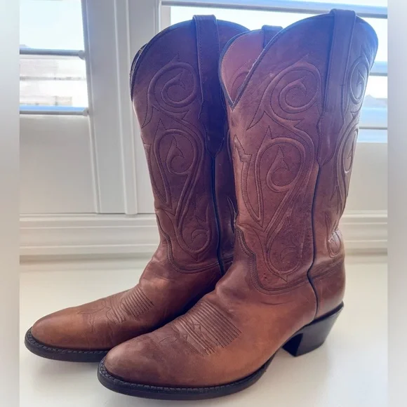 BLACK JACK BP405-64 Ranch Hand Burnished Peanut Size 9 $450 EUC!!! - Picture 1 of 13